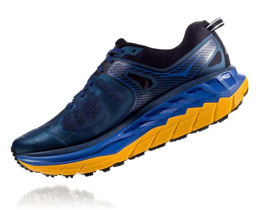 Hoka One One Stinson Atr 5 Trailskor Herr - Marinblå - IHQVE-0436